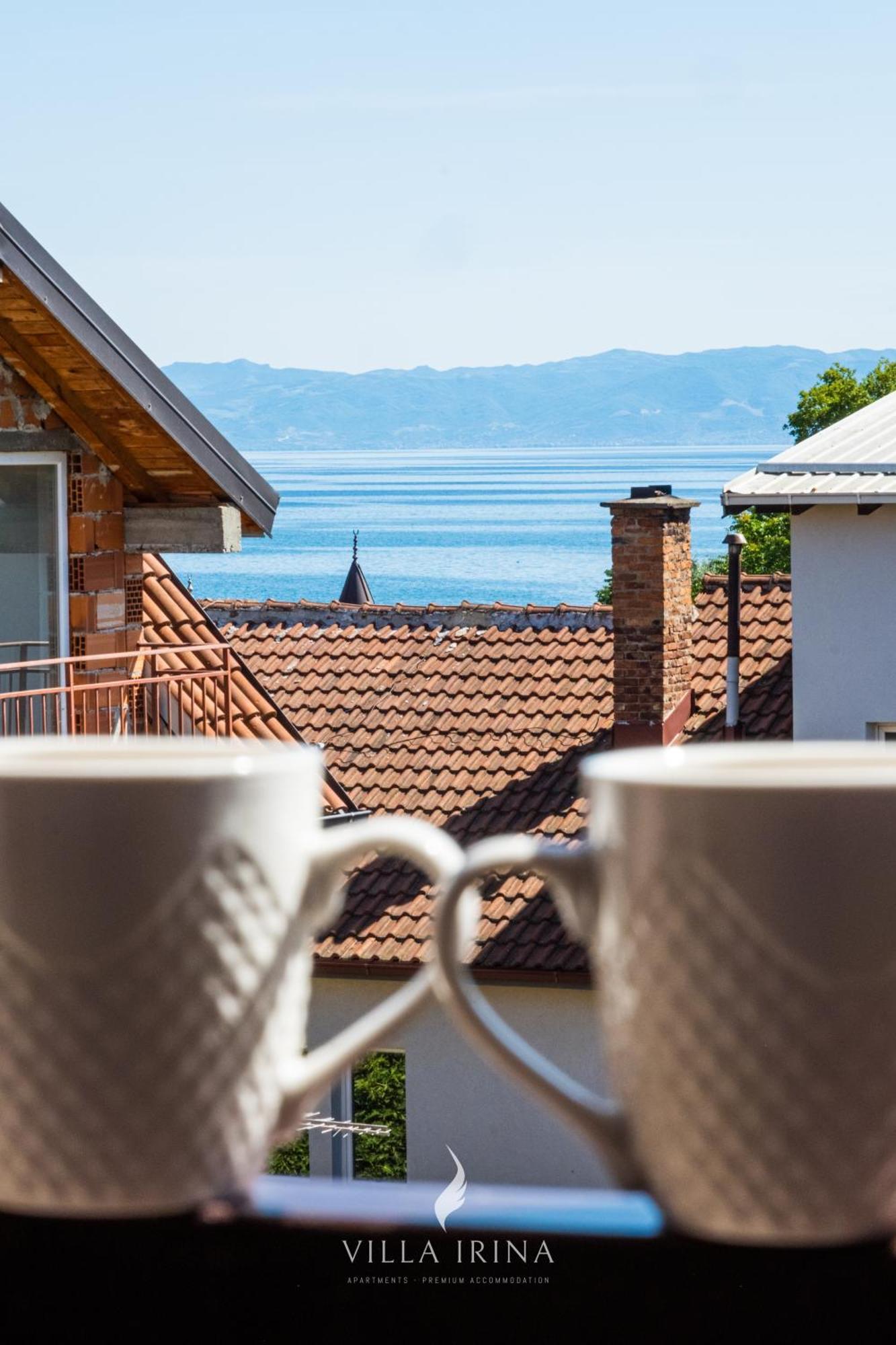 Villa Irina Ohrid Bagian luar foto